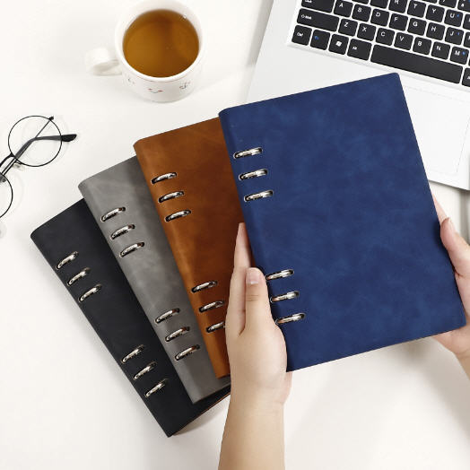 สมุดโน้ตสันห่วงเหล็ก,สมุดโน้ต,รับทำสมุดโน้ต,สกรีนโลโก้,A5,ราคาถูก,100แผ่น