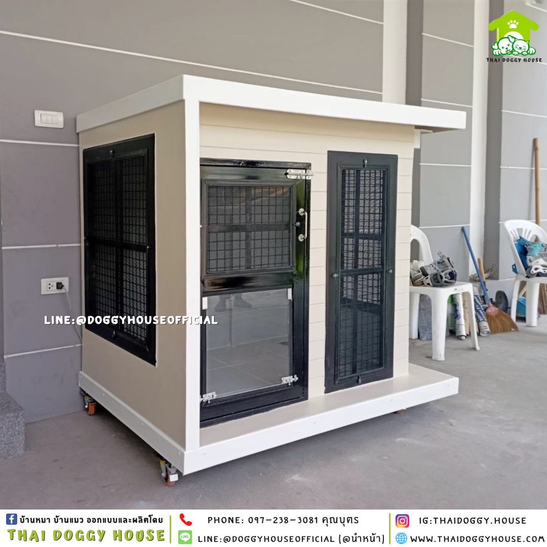 บ้านหมา แบบบ้าน 𝐁𝐨𝐱 𝐒𝐭𝐲𝐥𝐞