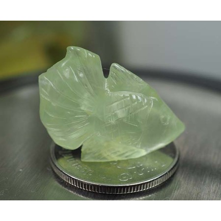 พรีไนท์ ( Prenite Natural Quartz) 16.50 กะรัต