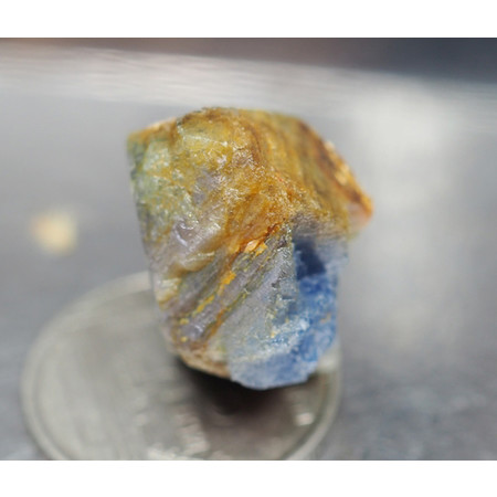 ก้อนไพลินดิบ ( Sapphire Rough) 46.80 กะรัต