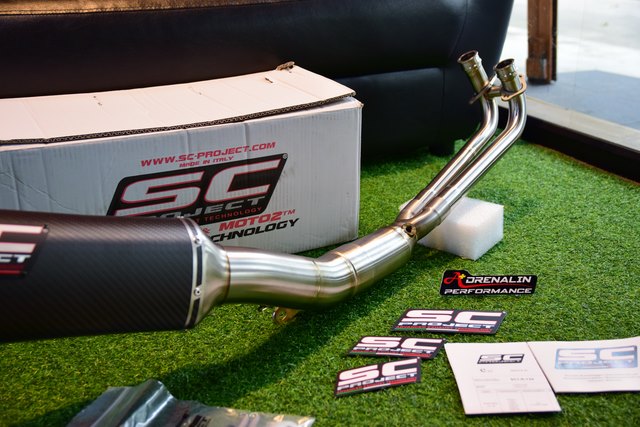 ท่อ Sc-project รุ่น SC1-R สำหรับ Tmax 560, 530 (For Exhibition only)