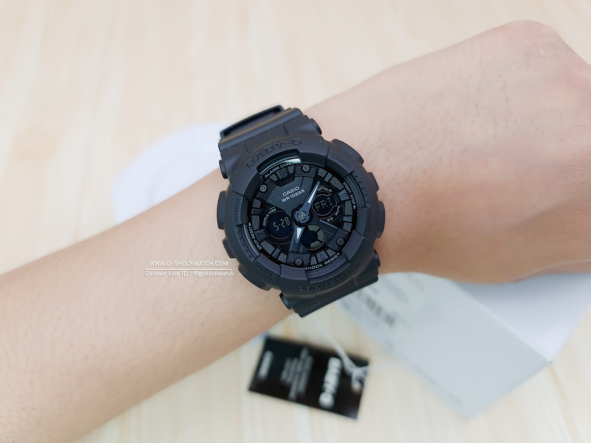 CASIO BABY-G นาฬิกาข้อมือ นาฬิกากันน้ำ นาฬิกาของแท้ ประกันศูนย์ CMG 1 ปี รุ่น BA-130-1A