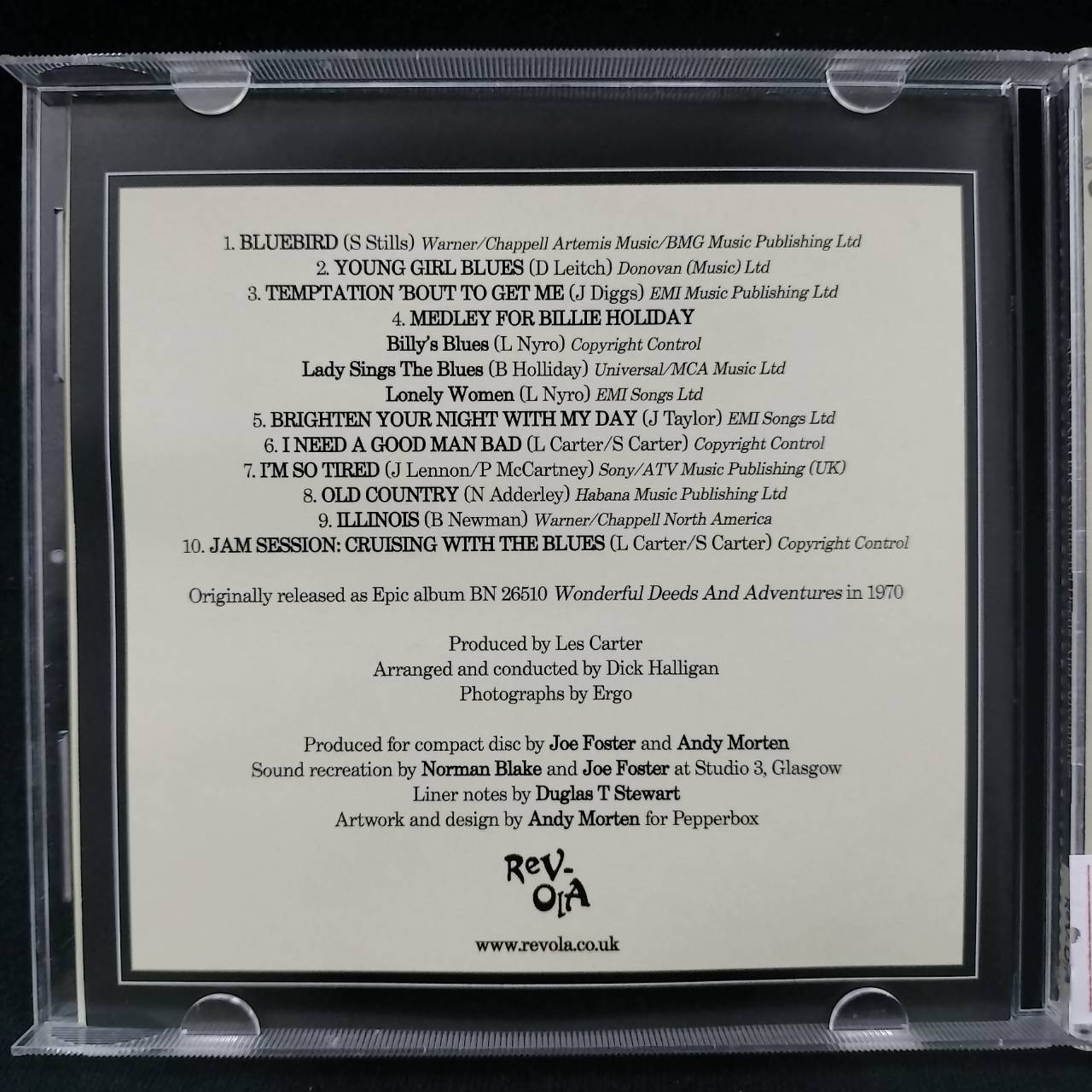 Susan Carter – Wonderful Deeds And Adventures / EU / แผ่นดี