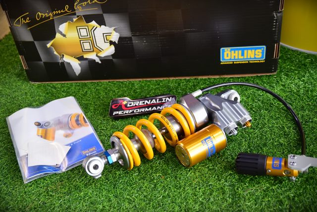 โช้คหลัง ohlins รุ่น TTX GP ตัวท้อปสุด สำหรับ ZX10R 2016+