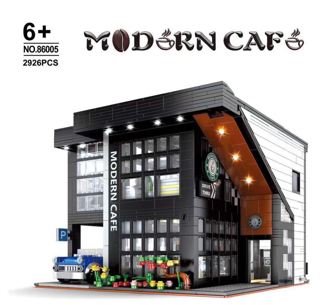 เลโก้จีน 86005 ชุด Modern Cafe จำนวนชิ้น 2,926﻿ ชิ้น
