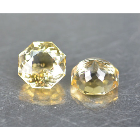 พลอยซิทริน (Citrine) 12.05 กะรัต 2 ชิ้น