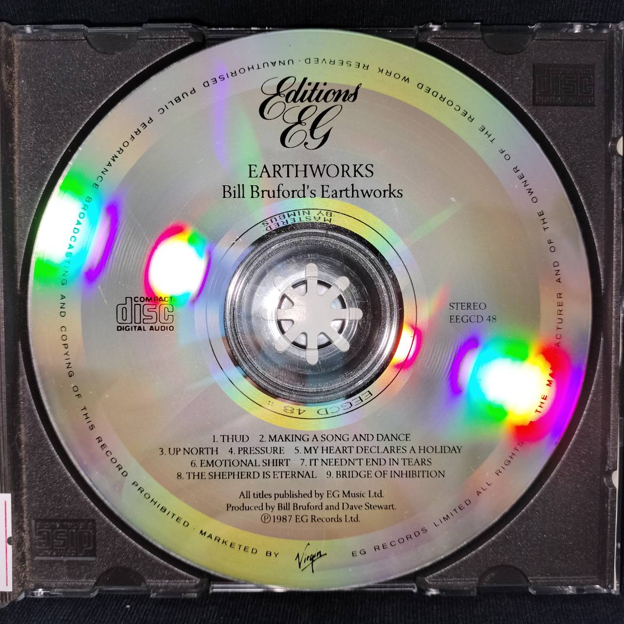 Bill Bruford's Earthworks – Earthworks / ไม่ระบุ / แผ่นดี