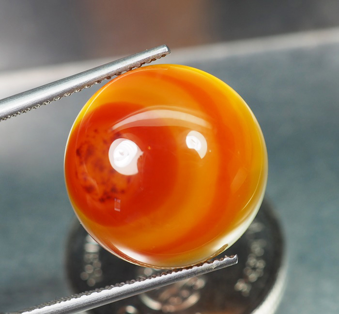 อะเกต (Multi Color Onyx Agate) 12.30 กะรัต