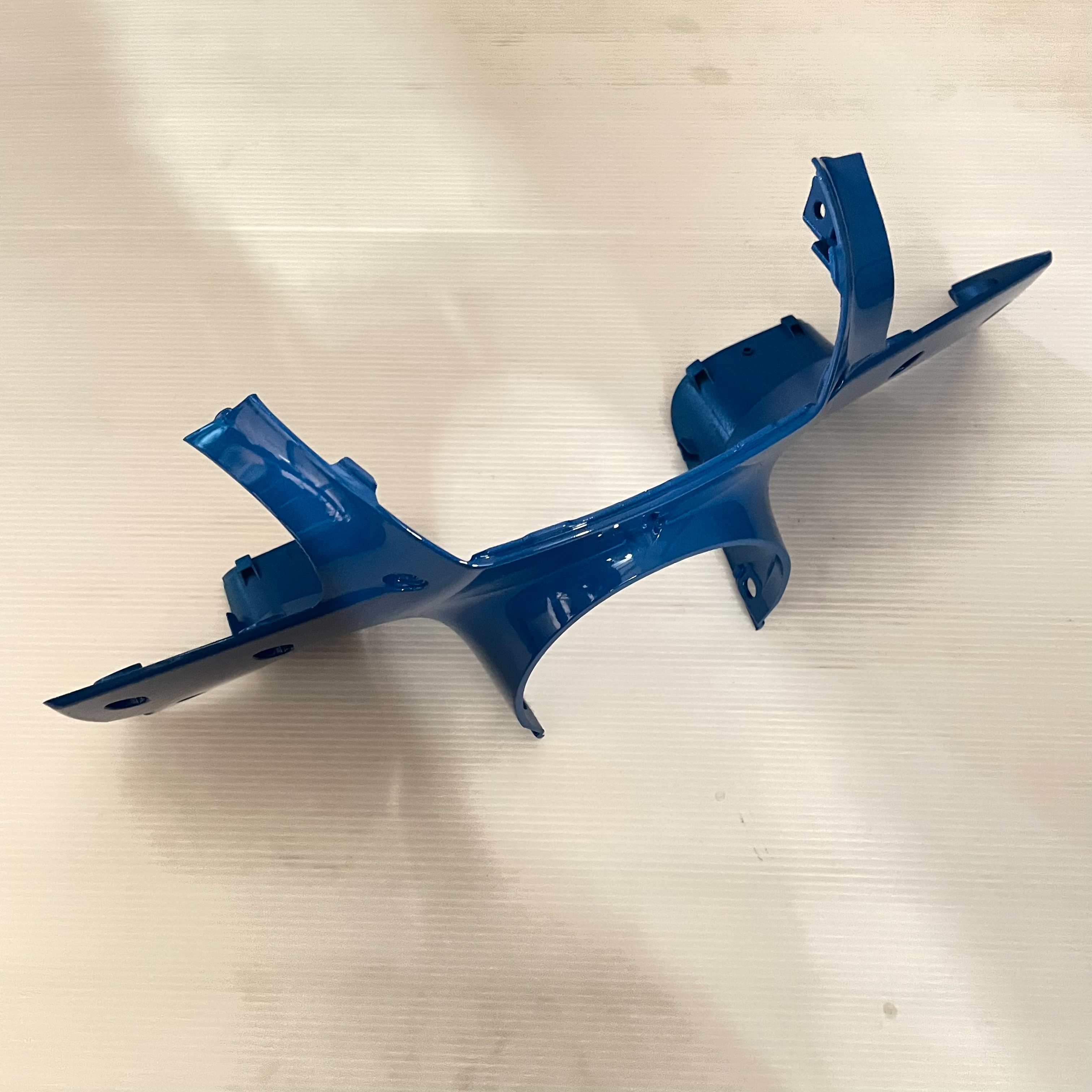 💨SPRAY 53206-KZV-T00YU ฝาครอบแฮนด์ตัวล่าง DREAM110I รถสีน้ำเงิน-ขาว น้ำเงิน226 อะไหล่แท้พ่นสี