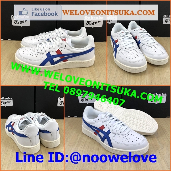 Onitsuka Tiger รุ่น GSM สีโดมพลอย ทรงคลาสสิค พื้นหนา สีสวยๆ น่าใช้ ใส่สบายเท้า 1183A651-105