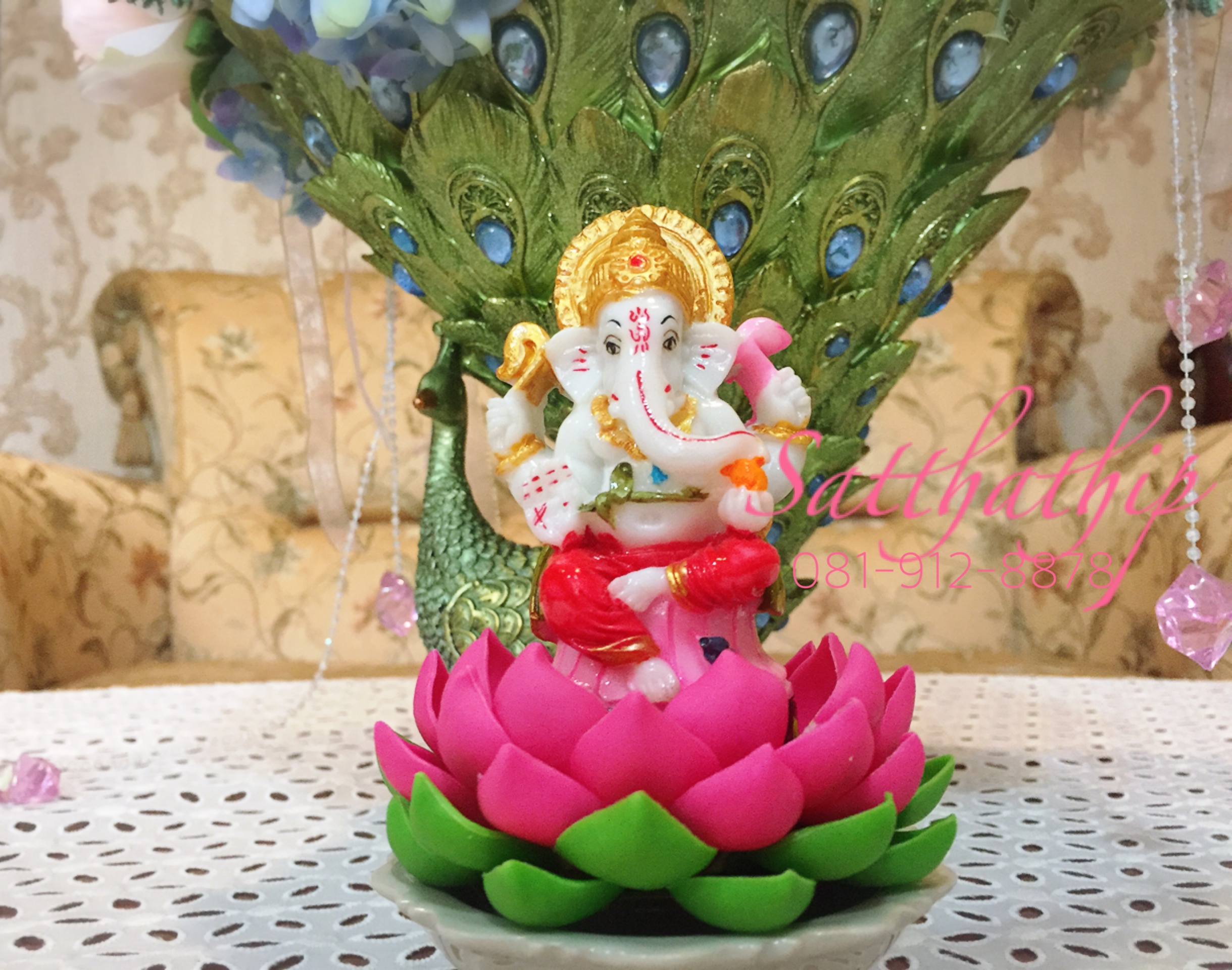 ถาดบัว ประดิษฐ์จากดิน - ฐานบัว ประดิษฐ์จากดิน - พานบัว ประดิษฐ์จากดิน - ถาดบัวดินปั้น - ฐานบัวดินปั้น - พานบัวดินปั้น -Tray