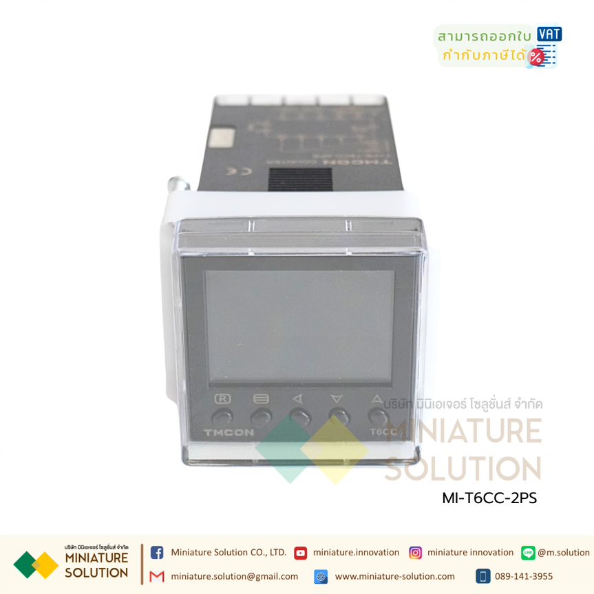 เครื่องนับเคาน์เตอร์ดิจิตอล TMCON T6CC intelligent digital display counter LCD display RS485 100-240VAC/DC 48x48