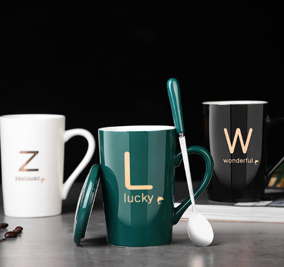 แก้วกาแฟ,แก้วเซรามิก,แก้วเซรามิค,แก้วกาแฟเซรามิกพร้อมช้อน,ชุดแก้วเซรามิก