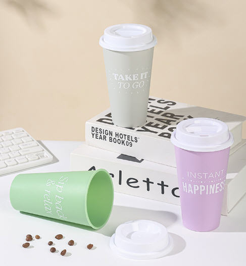 แก้วน้ำพลาสติก,แก้วพลาสติก,แก้วกาแฟ,ขนาด 9*14cm