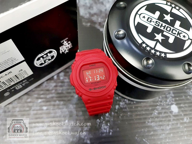 CASIO G-SHOCK นาฬิกาข้อมือ นาฬิกากันน้ำ นาฬิกาของแท้ ประกันศูนย์ CMG 1 ปี รุ่น DW-5735C-4D