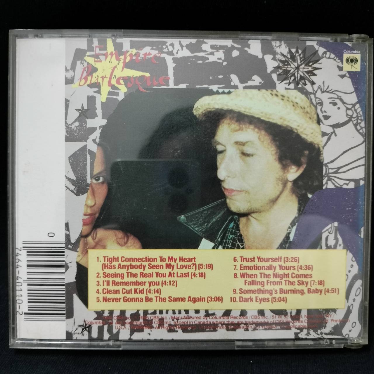Bob Dylan – Empire Burlesque / USA / แผ่นดี