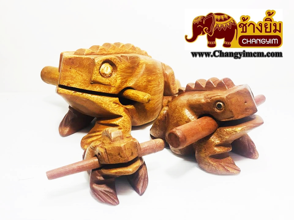 กบขูดไม้ ( สีธรรมชาติ )