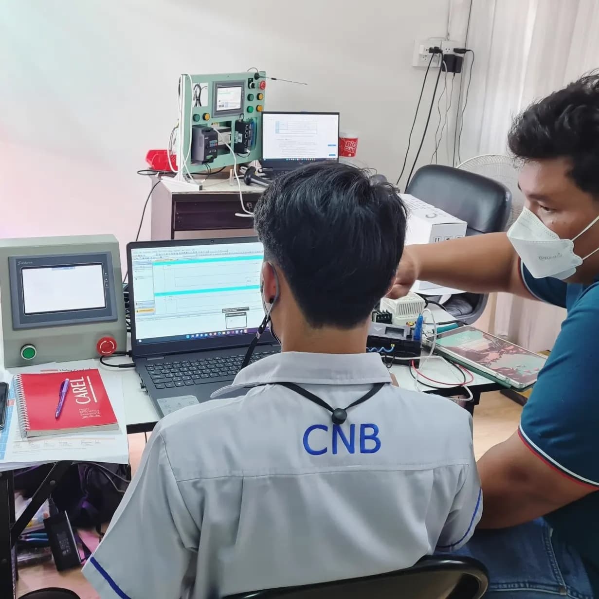 Station Training PLC AUTOMATION ชุดฝึกอบรม PLC HMI AUTOMATION