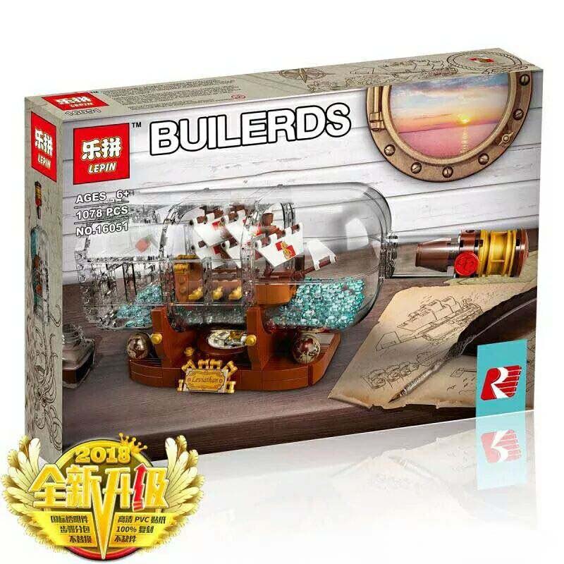 เลโก้จีน LEPIN.16051 ชุด Ship in a Bottle
