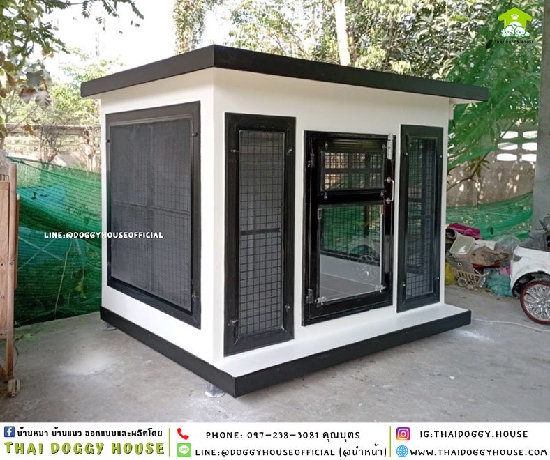 บ้านหมา แบบบ้าน BOX STYLE