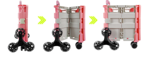 ตะกร้ามีล้อ,ตะกร้ารถเข็นพับได้,รถเข็นขนของพับได้,8ล้อ