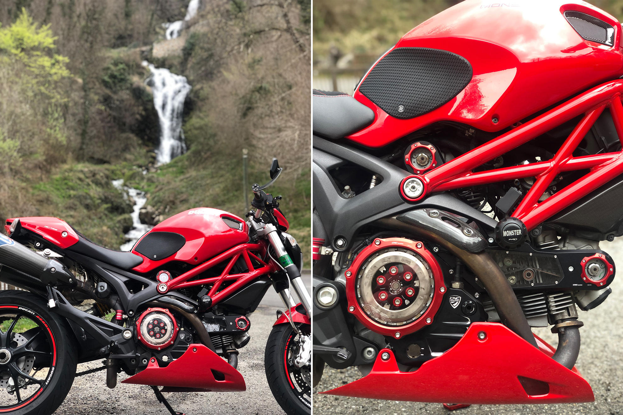 ครอบสายพาน cnc racing สำหรับ Monster 696 796