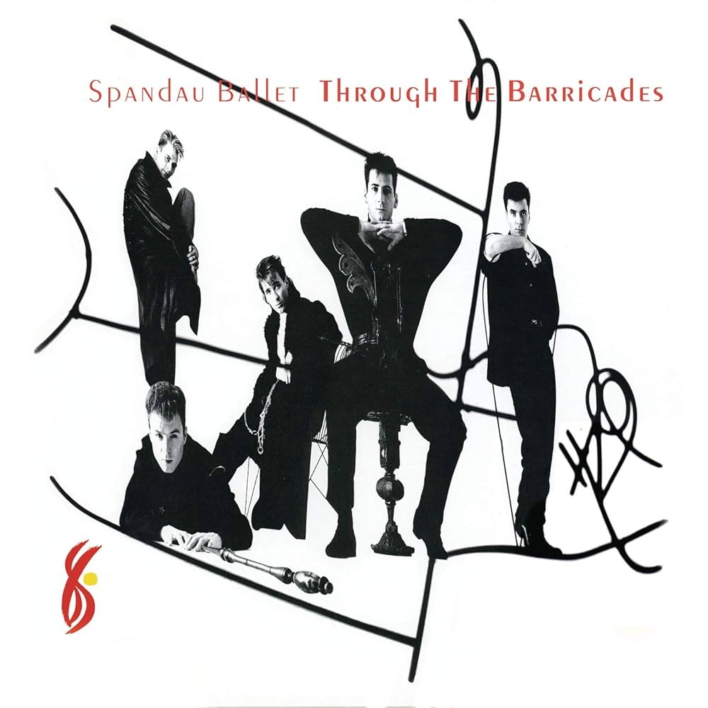 Spandau Ballet – Through The Barricades / JAPAN / ปกในมีจุดเหลือง / แผ่นดี
