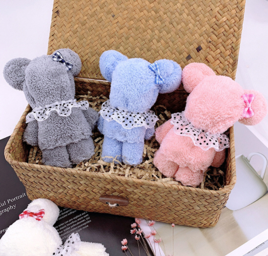 ผ้าขนหนู,ผ้าขนหนูรูปหมี,หมีผ้าขนหนู