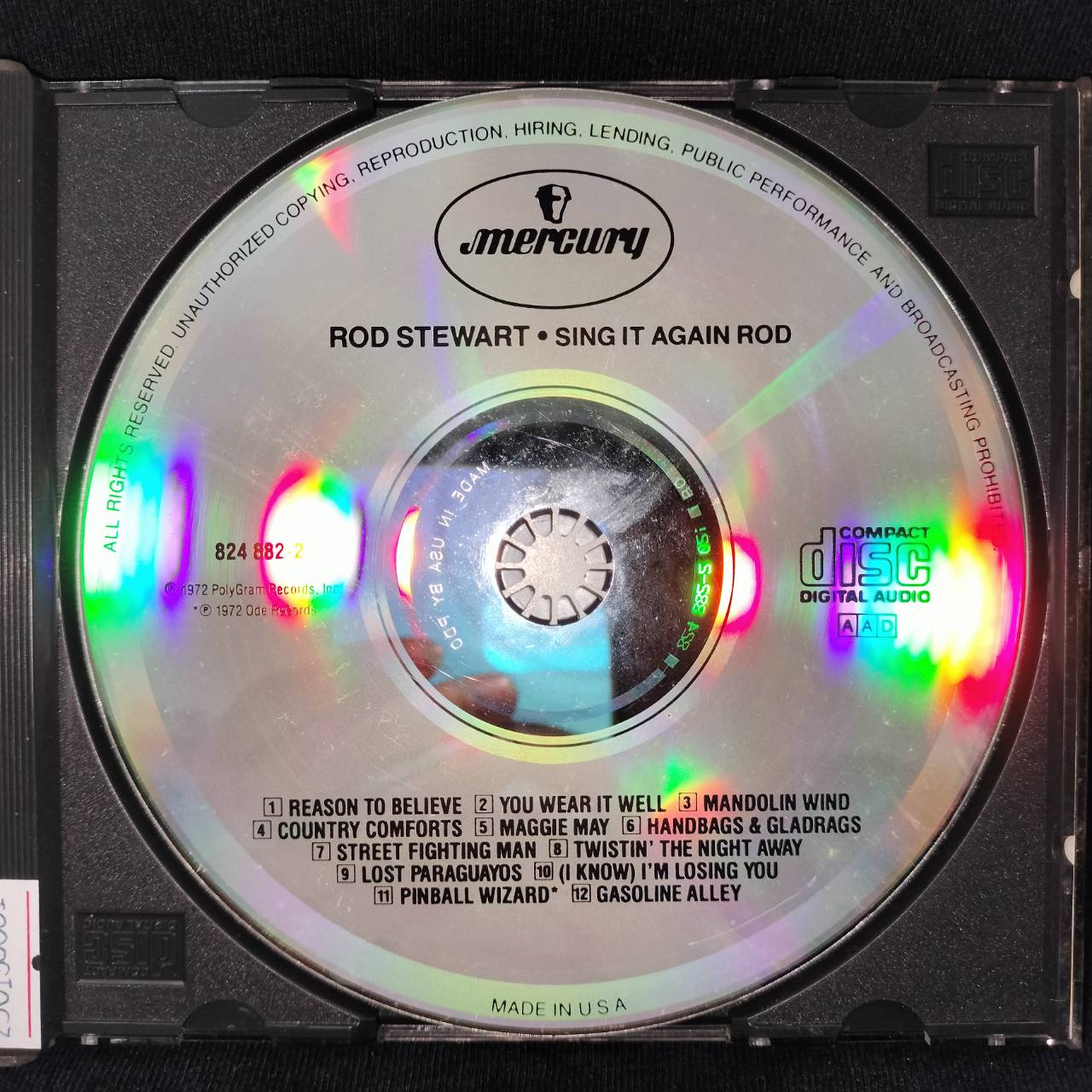 Rod Stewart – Sing It Again Rod / USA / ปกเจาะ / แผ่นดี