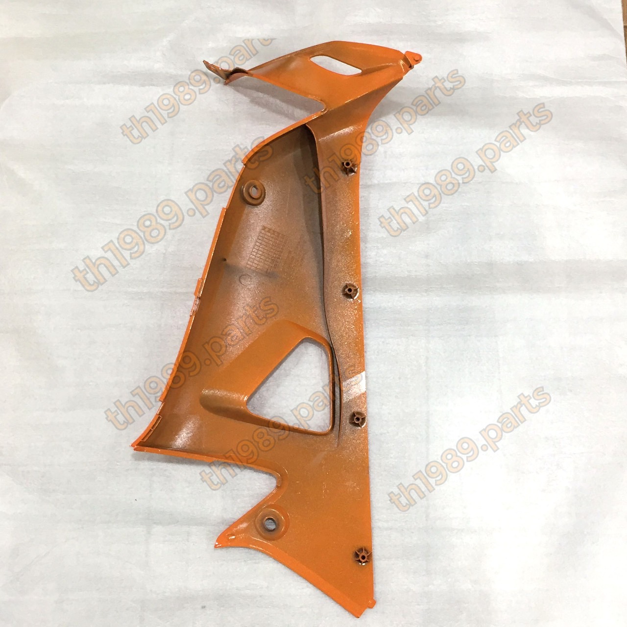 64450-KTL-740ZT ฝาครอบตัวถังข้างซ้าย สีส้ม WAVE100 , WAVE100S U-BOX 2005 อะไหล่แท้ HONDA