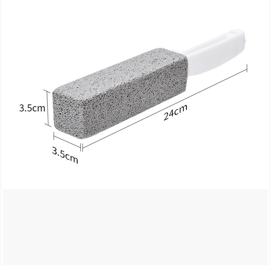 หินขัดคราบหินปูน ขัดคราบฝังลึกบนสุขภัณฑ์ ขัดคราบสกปรกชักโครก ไม่ต้องใช้น้ำยาเคมี ผงซักฟอก เป็นมิตรกับสิ่งเเวดล้อม