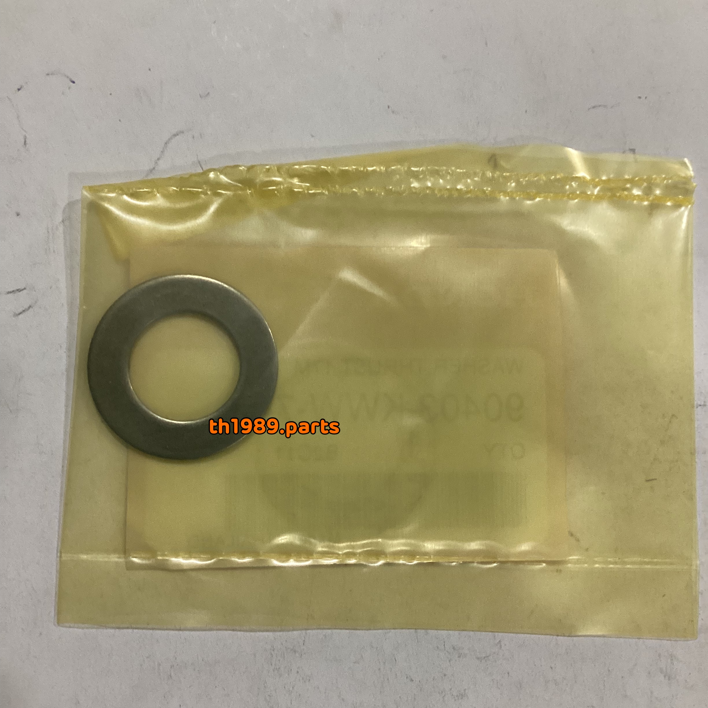 90403-KWW-741 แหวนกันรุน 17 มม. แหวนรองเสื้อคลัทตัวใน WAVE110i 2012 สตาร์ทเท้า DREAM110i SUPER CUB อะไหล่แท้ HONDA