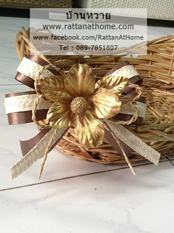 "งานตัวอย่าง" รับทำโบว์ติดกระเช้า โบว์ติดของชำร่วย โบว์ของขวัญ โบว์รางวัล โบว์ประกวด โบว์ติดรางวัล