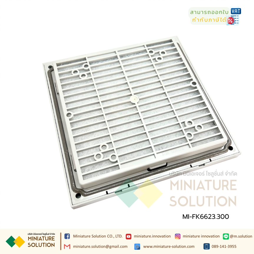 FK series กรองอากาศตู้ควบคุมไฟฟ้า พร้อมฟิลเตอร์ LANPUS