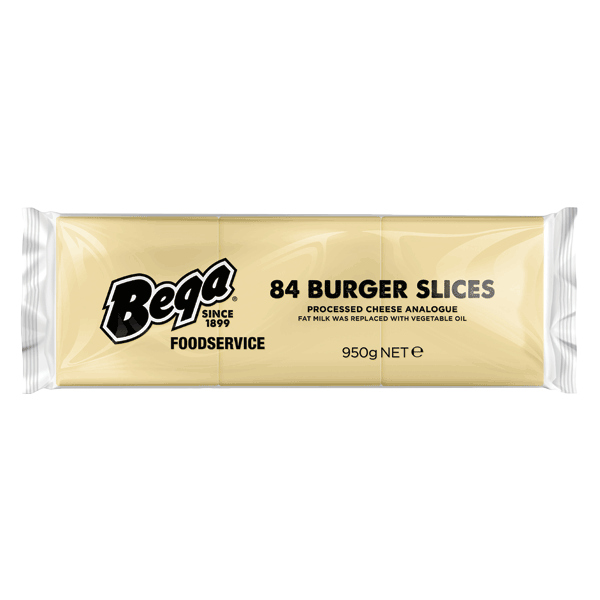 (ถุงใส) Bega Burger Cheese Slices 84 Slices (02-8746)