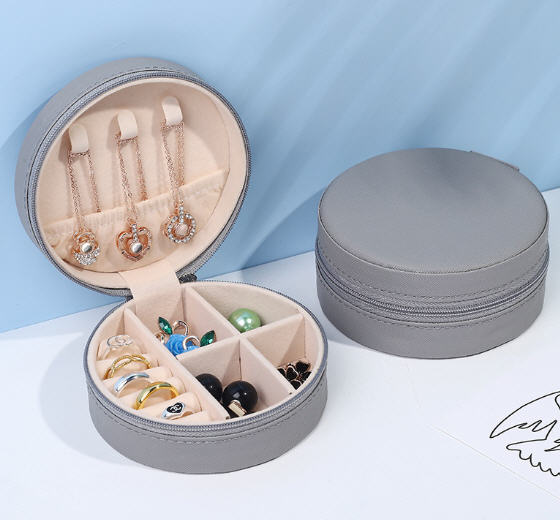 กล่องเก็บเครื่องประดับ,กล่องใส่เครื่องประดับ,กล่องทรงกลมใส่เครื่องประดับ