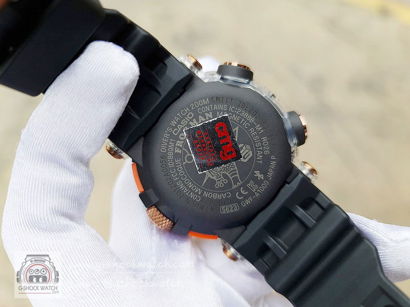 CASIO G-SHOCK นาฬิกาข้อมือ นาฬิกากันน้ำ นาฬิกาของแท้ ประกันศูนย์ CMG 1 ปี รุ่น GWF-A1000BRT-1A