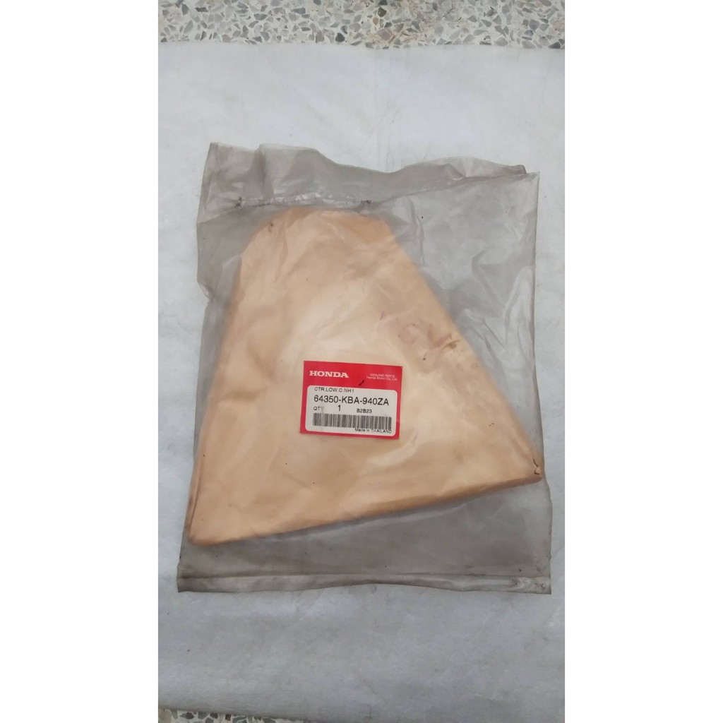 64350-KBA-940ZA แฟริ่งล่างซ้ายสีดำ LS125 อะไหล่แท้ HONDA