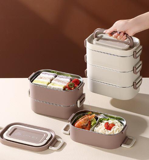 ปิ่นโต,ปิ่นโตสแตนเลส,ปิ่นโต304,1ชั้น,2ชั้น,3ชั้น