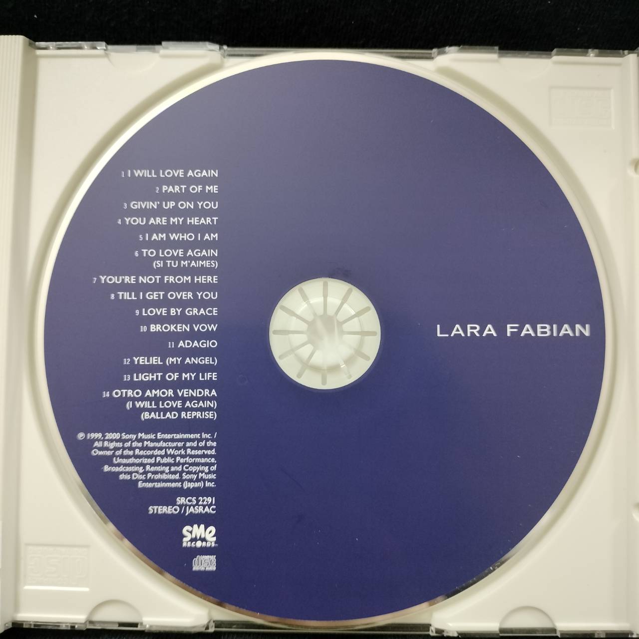 Lara Fabian – Lara Fabian / JAPAN / ฝากล่องหัก / แผ่นดี / มี Obi