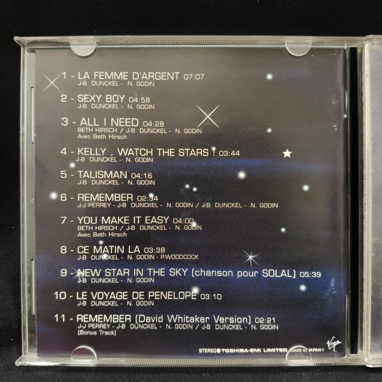 AIR French Band – Moon Safari / JAPAN / แผ่นดี