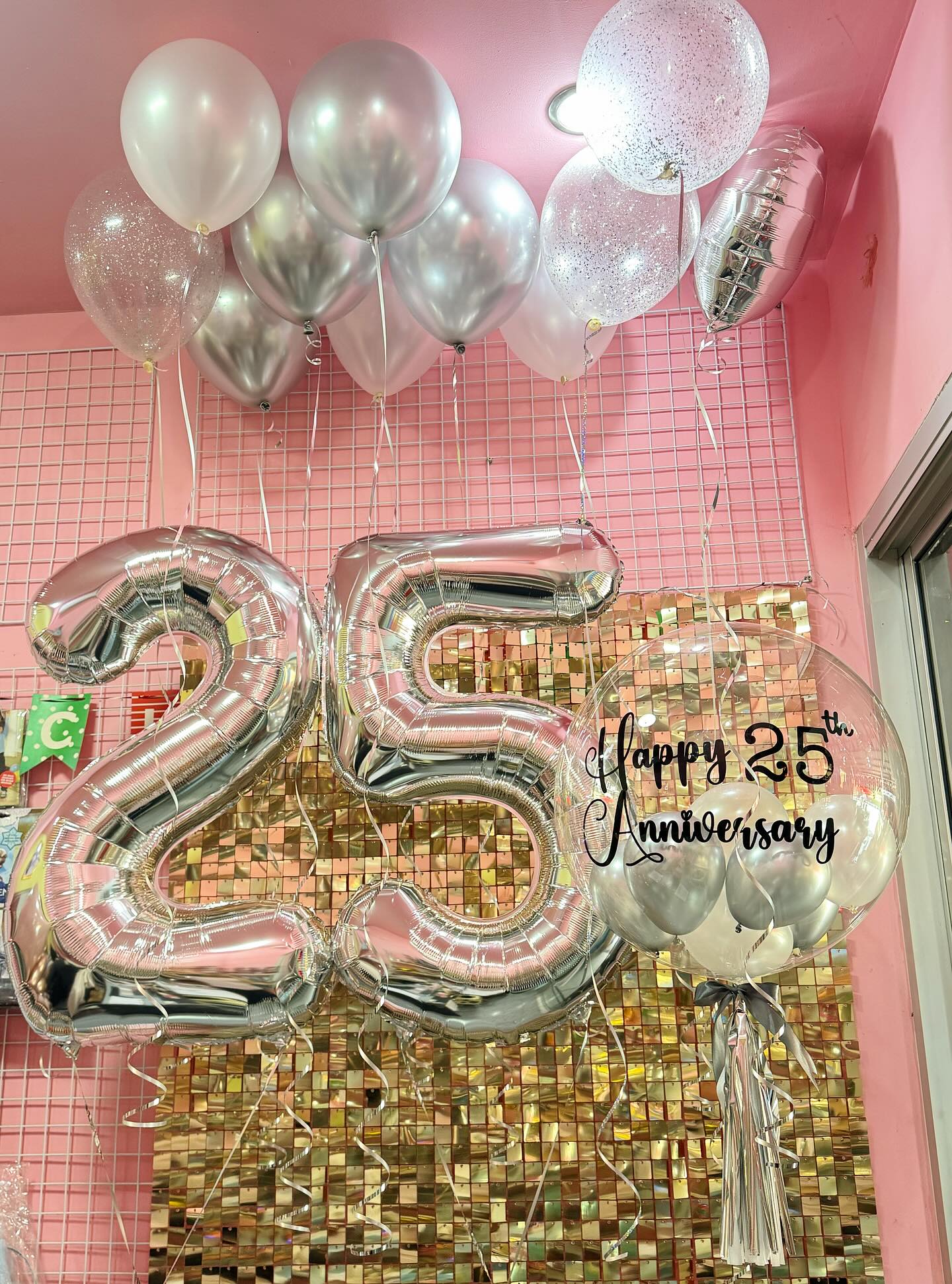 ลูกโป่งวันเกิด Happy birthday & foil number balloons set (14pcs.)