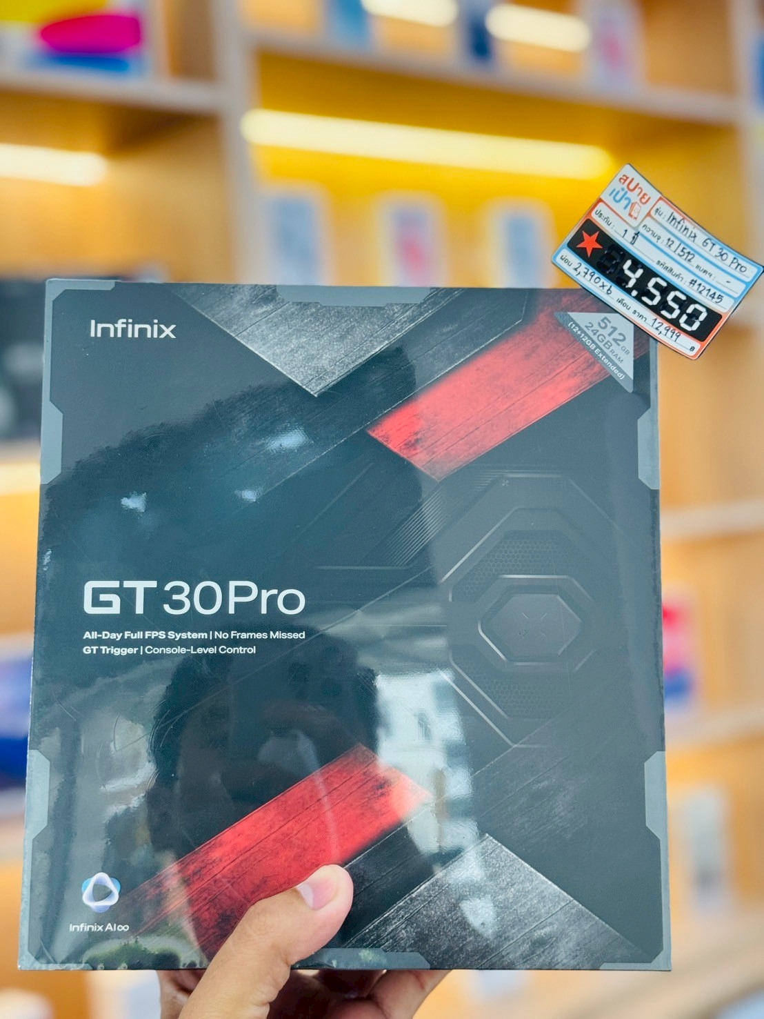 Infinix GT30 Pro 12/512 สี dark Flare