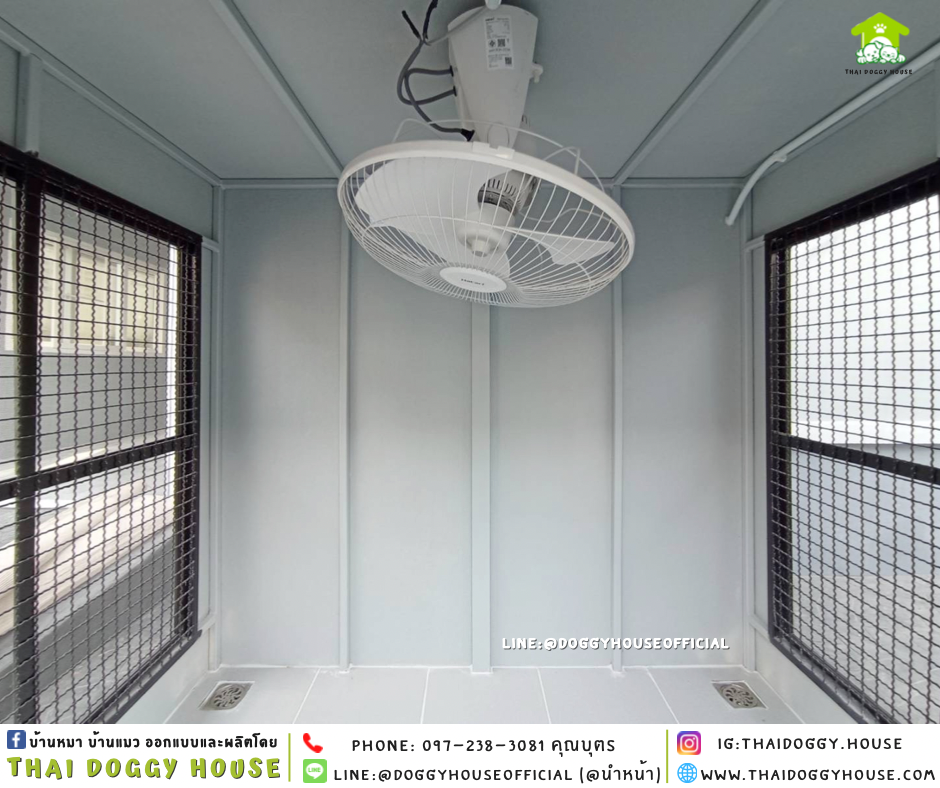 บ้านหมา แบบบ้าน BOX STYLE