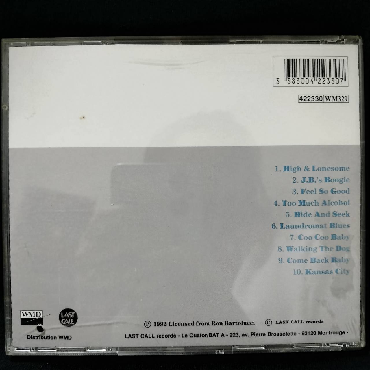 J.B. Hutto – High & Lonesome / FRANCE / ปกเจาะ / แผ่นดี