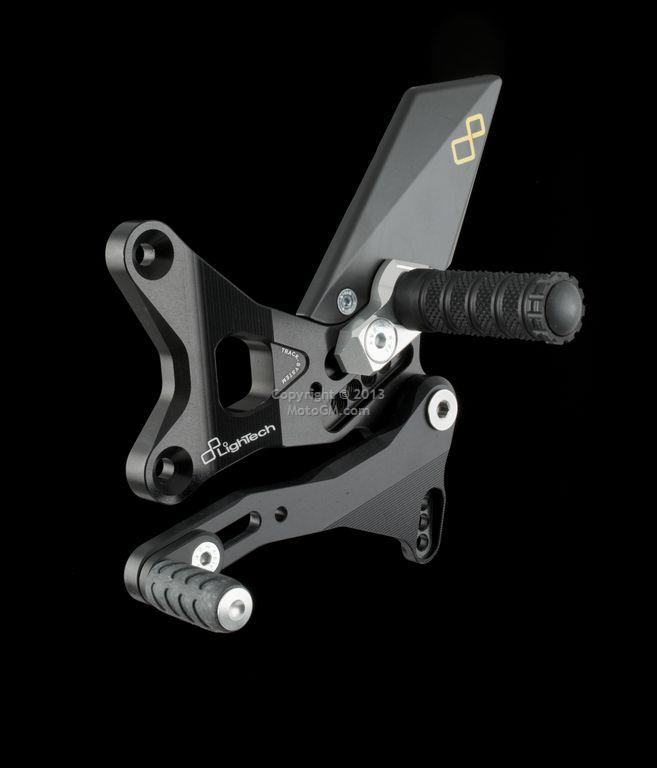 LighTech- เกียร์โยง (Rearsets) สำหรับ ZX10R 2016+