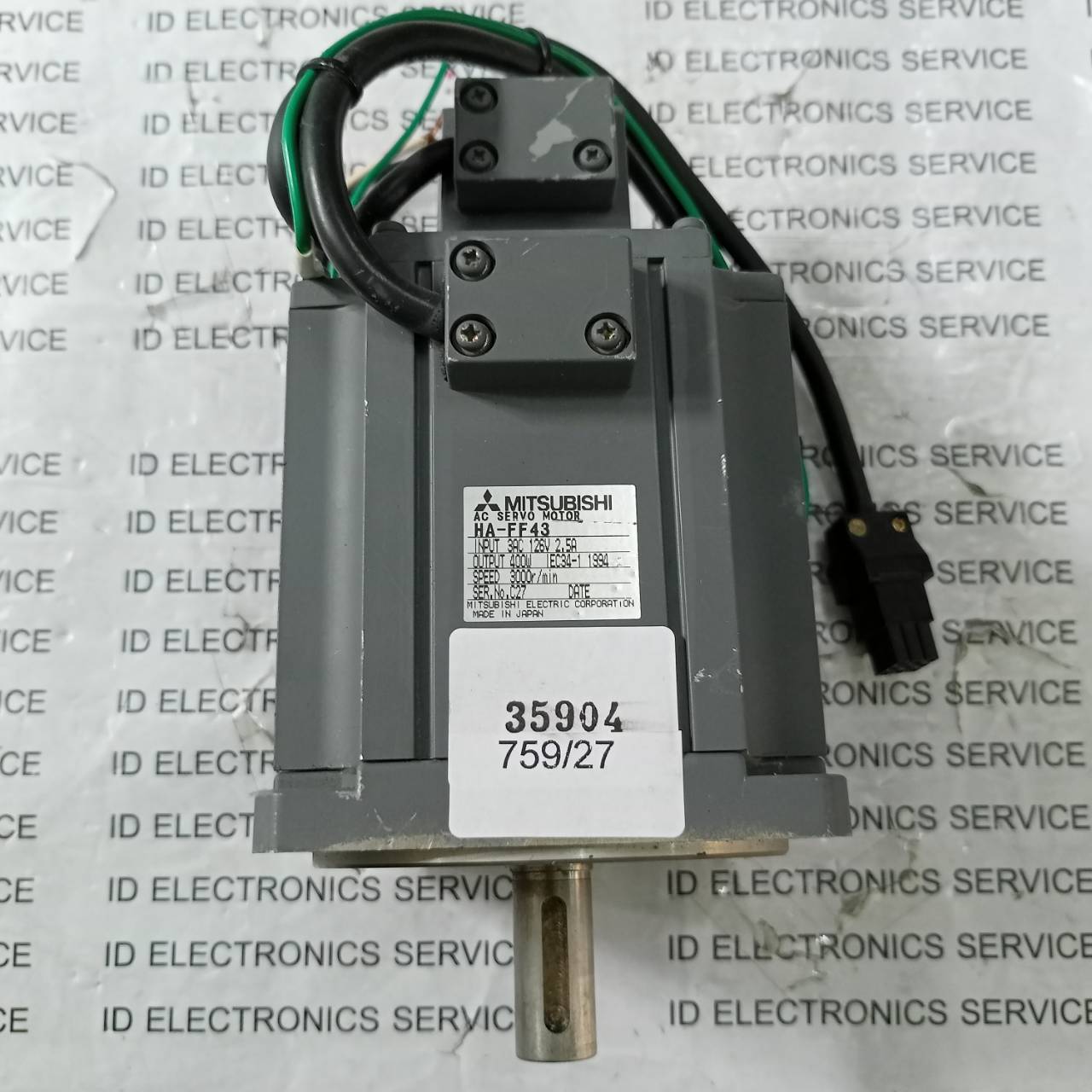 HA-FF43 MITSUBISHI SERVO MOTOR