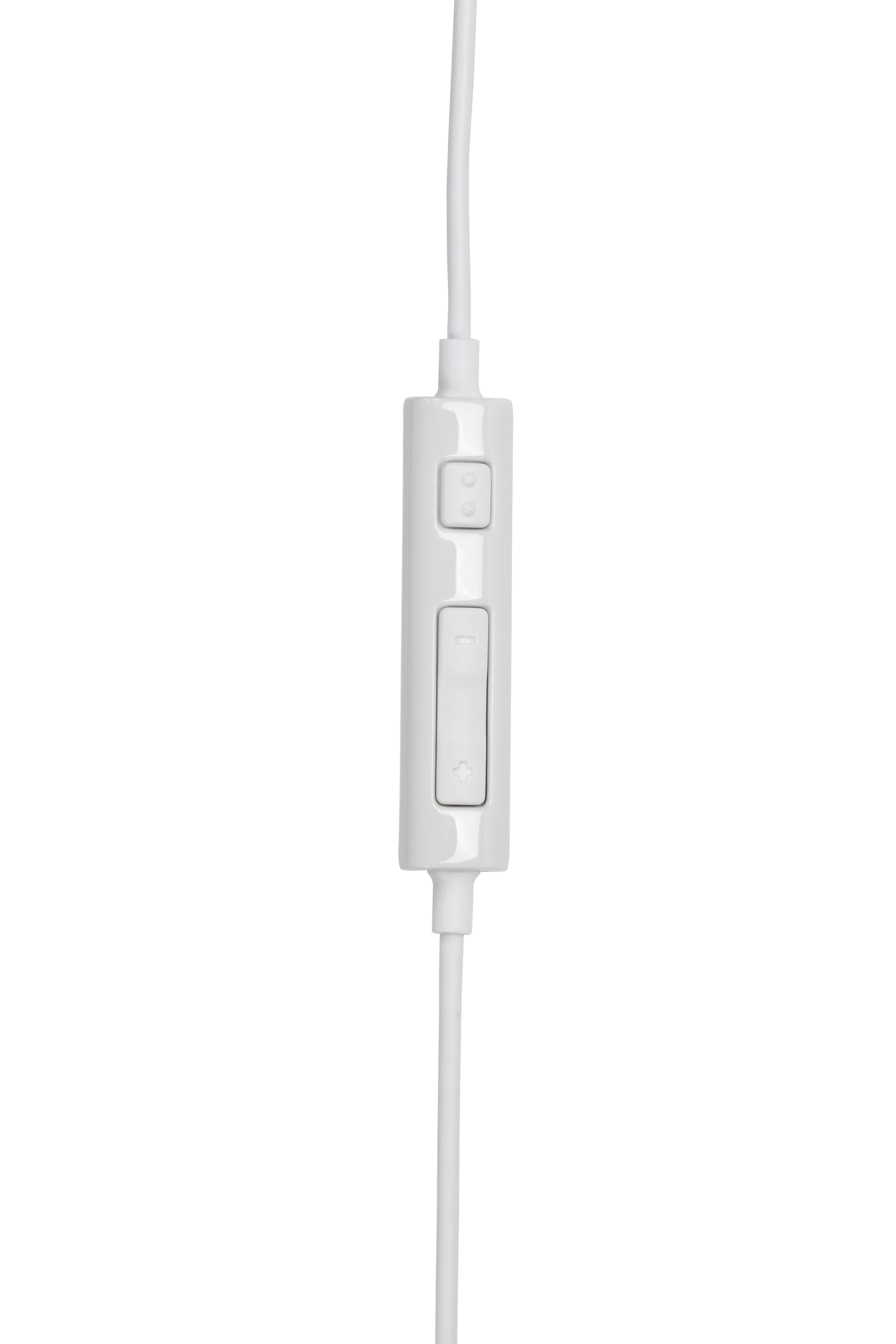 PISEN หูฟังสมอลทอล์ค 2 in 1 ทั้งโทรศัพท์และฟังเพลง G202 ขนาด 3.5 มม. ปุ่มปรับระดับเสียง ระบบ Optimistic Dynamic พลังเสียงกลางใสอะคูสติกและเสียงต่ำเบสหนักแน่น ชัดเจนเสียงต้นฉบับ สำหรับ Sumsung - สีขาว