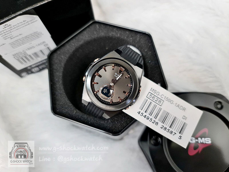 CASIO G-MS นาฬิกาข้อมือ นาฬิกากันน้ำ นาฬิกาของแท้ ประกันศูนย์ CMG 1 ปี รุ่น MSG-C150G-1A