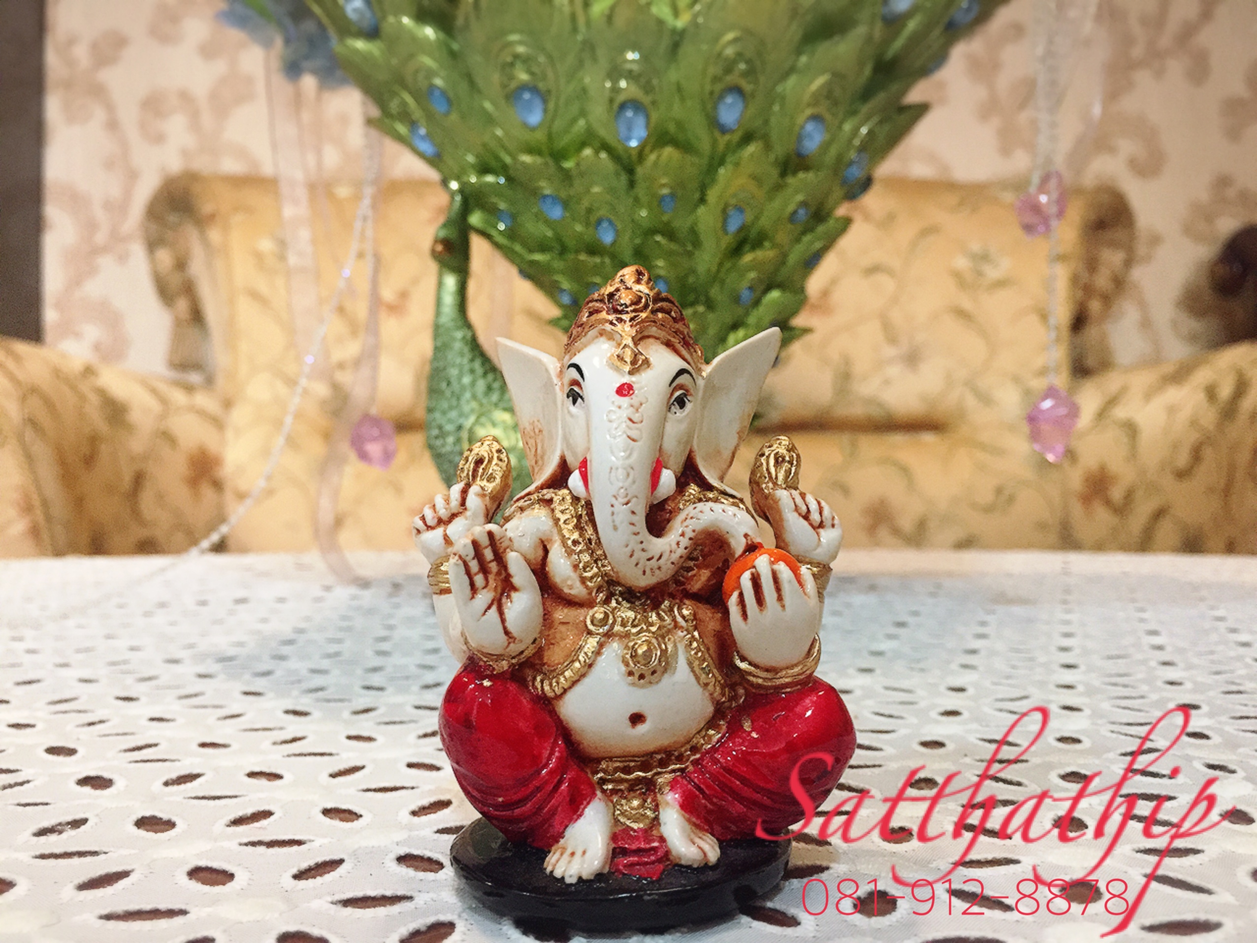 [สินค้าหมด - sold out***] พระพิฆเนศ ปางประทานพร (เซรามิก) - Ganesha: Lord of Success